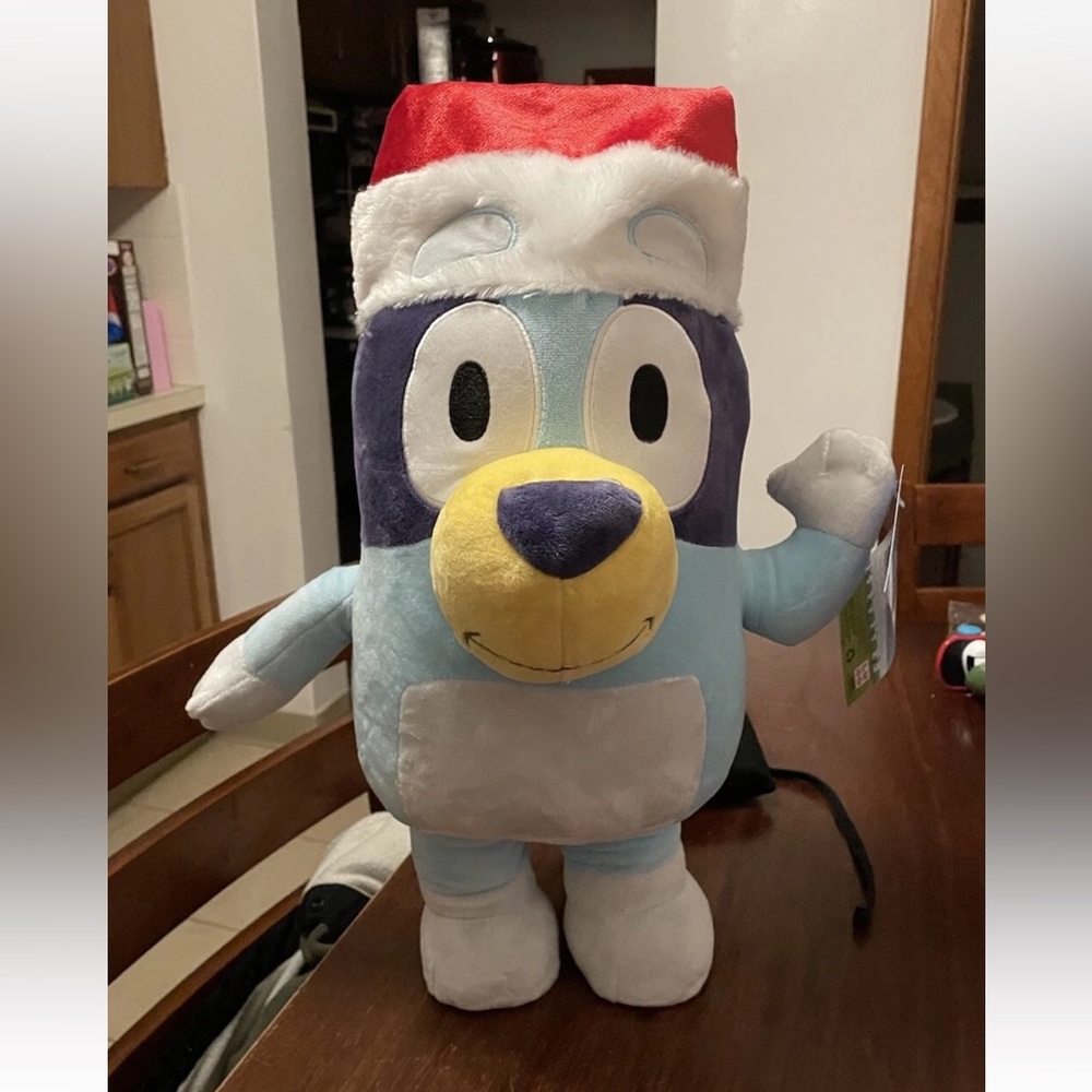 Bluey Christmas 18.5” plush